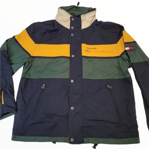 Mens Yellow Tommy Hilfiger Windbreaker 
